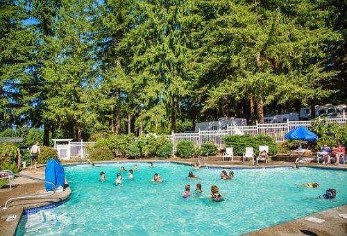 Paradise Rv Campground Silver Creek Eksteriør bilde
